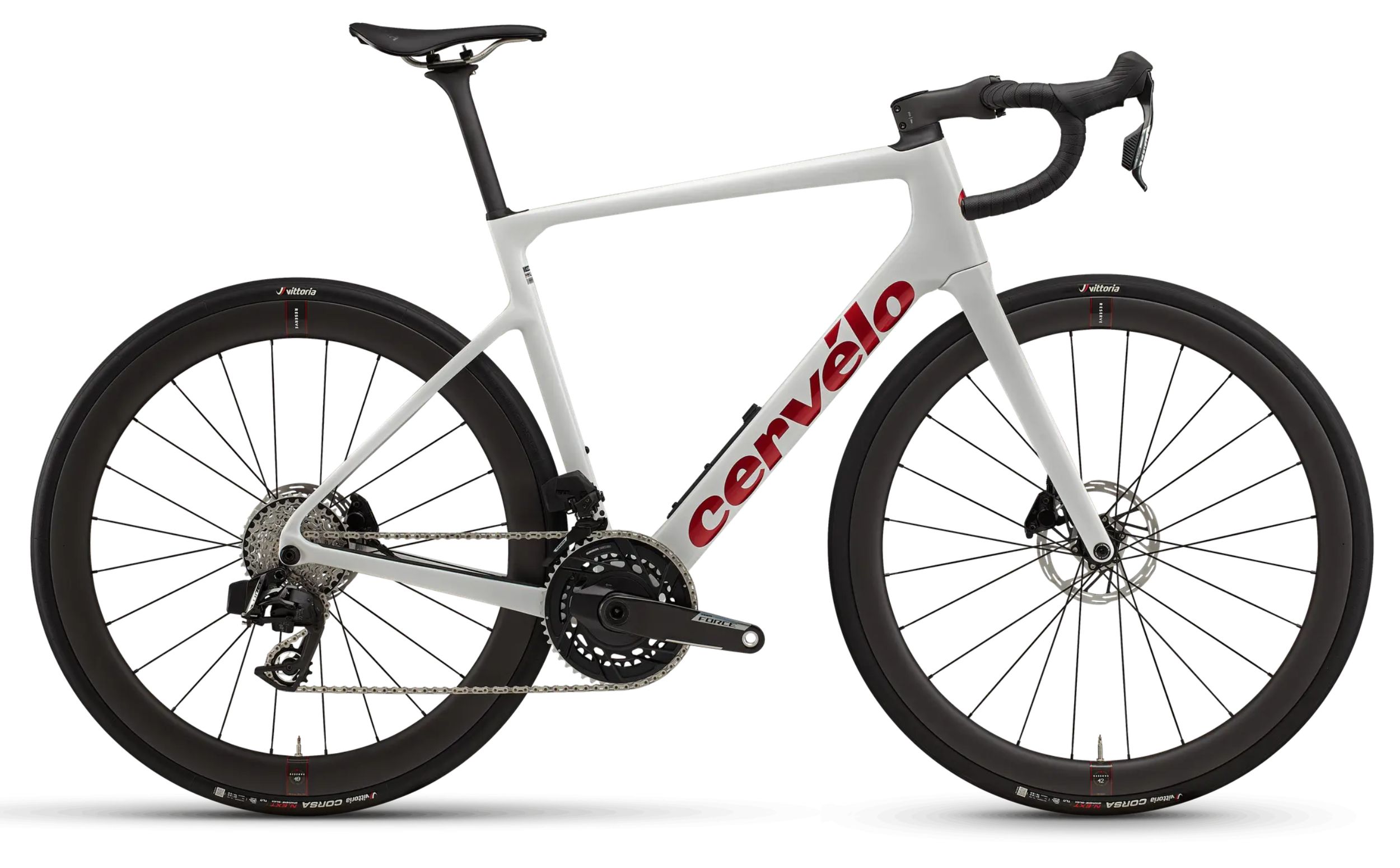 Cervelo-Caledonia-5-Force-AXS-vanilla-Seitenansicht-rechts.jpg Cervélo Caledonia 5 Sram Force Etap AXS – Bild 1