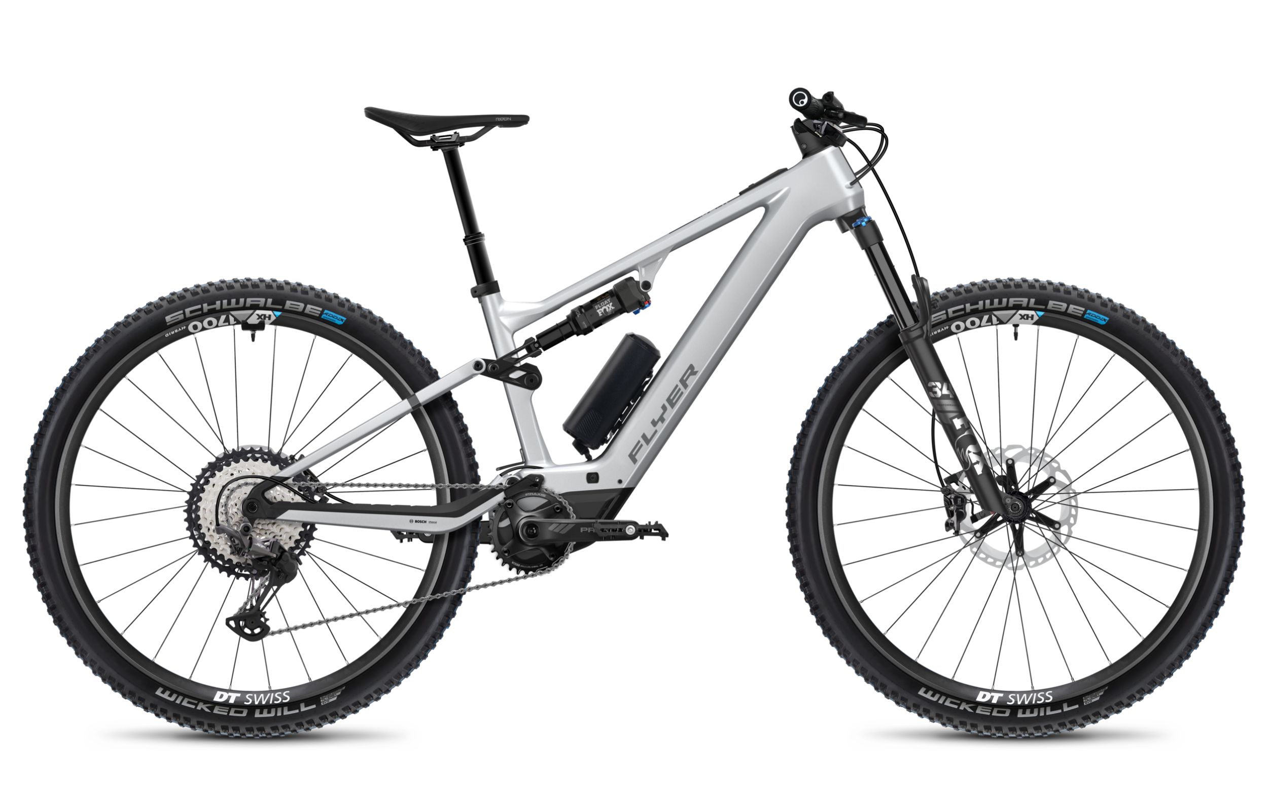 Flyer-Uproc-8.70-silber-Seitenansicht-rechts.jpg Flyer G1 Uproc SL:X 8.70 Performance Line SX 400Wh + 250Wh Power More Zusatzakku – Bild 1