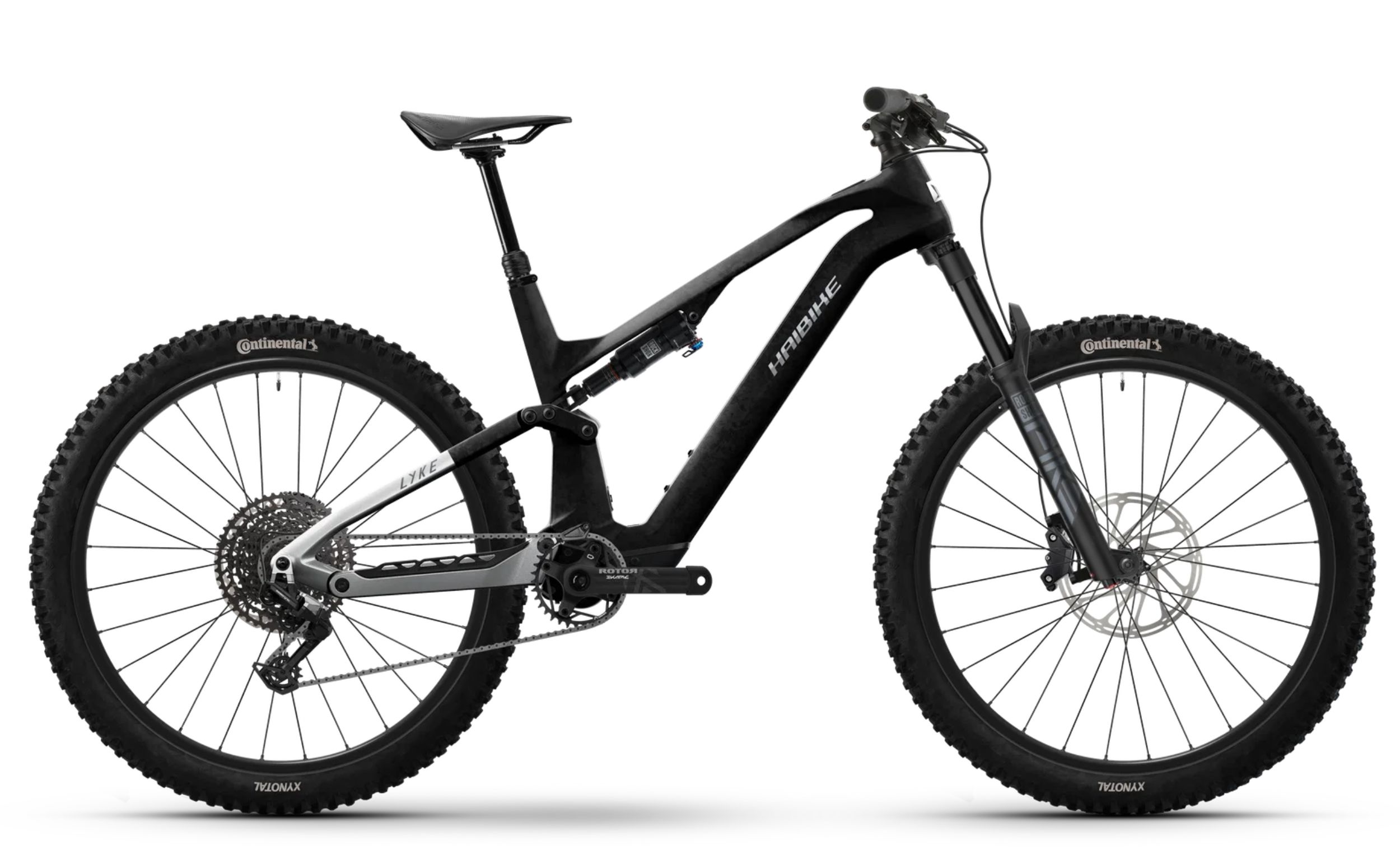 Haibike-Lyke-CF-10-black-Seitenansicht-rechts.jpg Haibike LYKE CF 10 Fazua Ride 60 480Wh – Bild 1