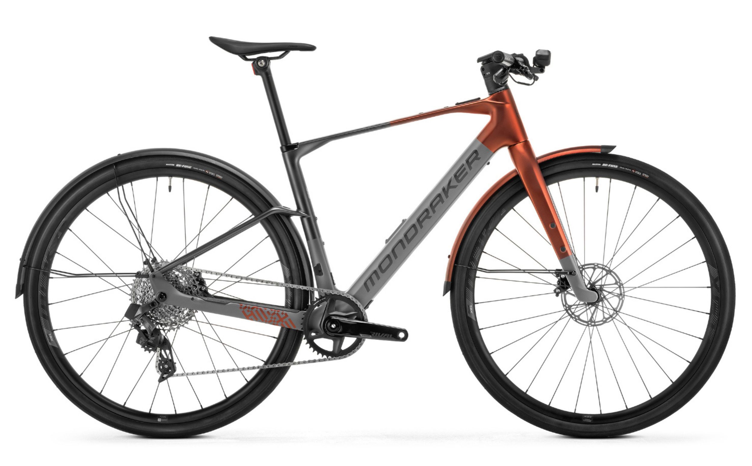 Mondraker-Dusty-RX-Grey-Seitenansicht-rechts.jpg Mondraker Dusty RX MAHLE X20 350Wh – Bild 1