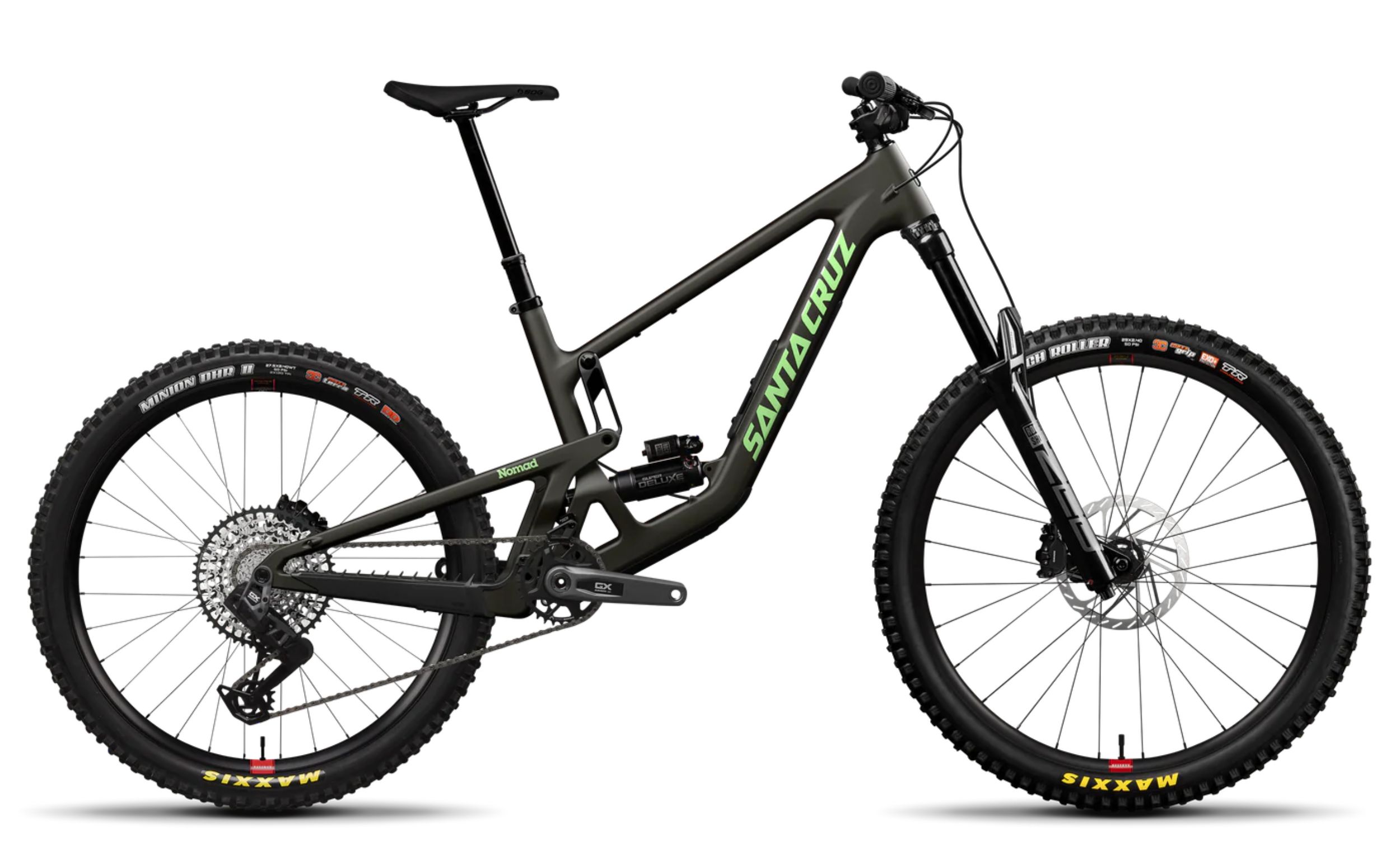 Santa-Cruz-Nomad-7-GX-AXS-earth-Seitenansicht-rechts.jpg Santa Cruz Nomad 7 Carbon GX AXS – Bild 1
