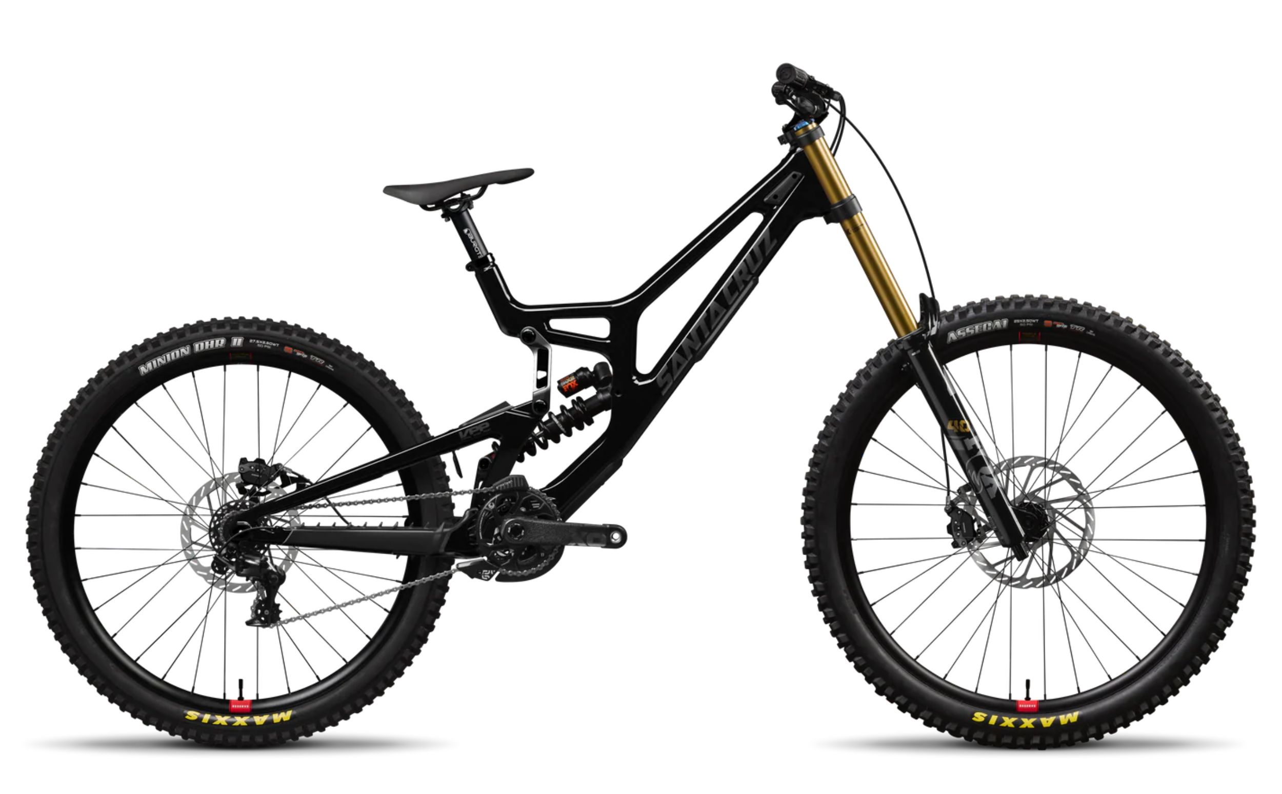 Santa-Cruz-V10-Mixed-black-Seitenansicht-rechts.jpg Santa Cruz V10 DH X01 29 Zoll – Bild 1